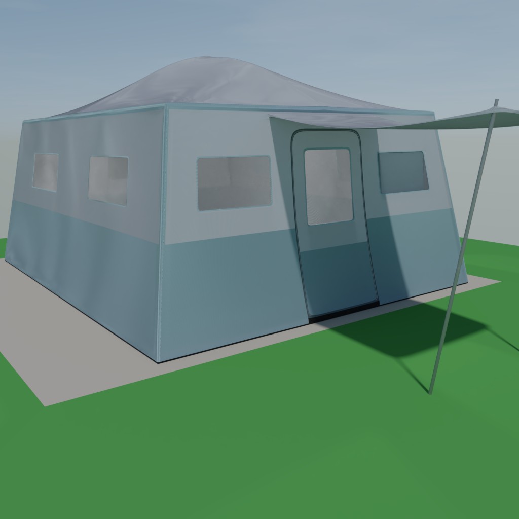 Tent with internal frame preview image 2
